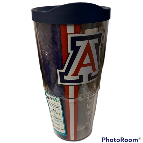 TERVIS 'University of Arizona' 24oz Tumbler Insulated Cup Wildcats NEW - Picture 2 of 8